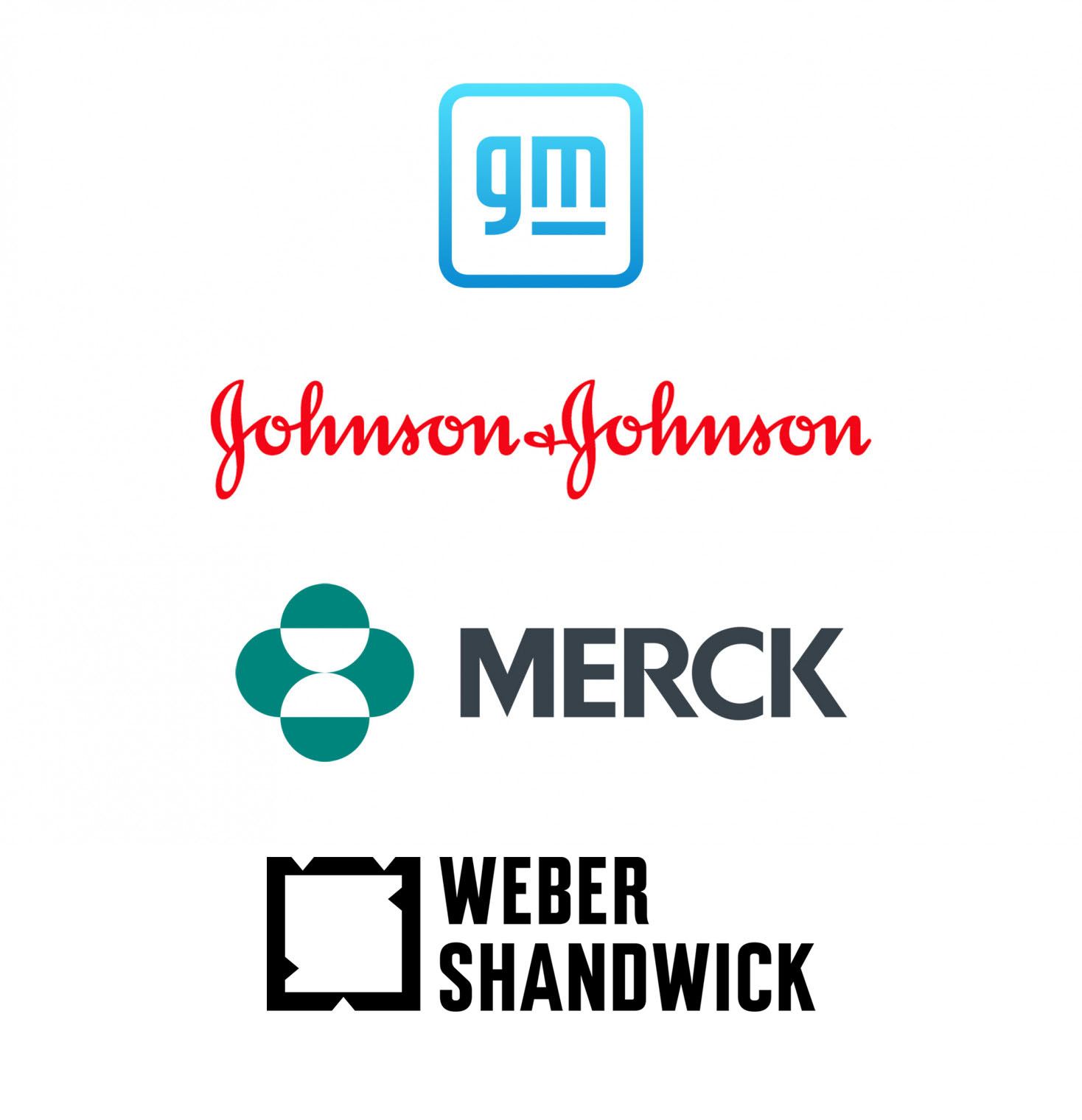 2022 Platinum Sponsors - GM, J&J and Merck